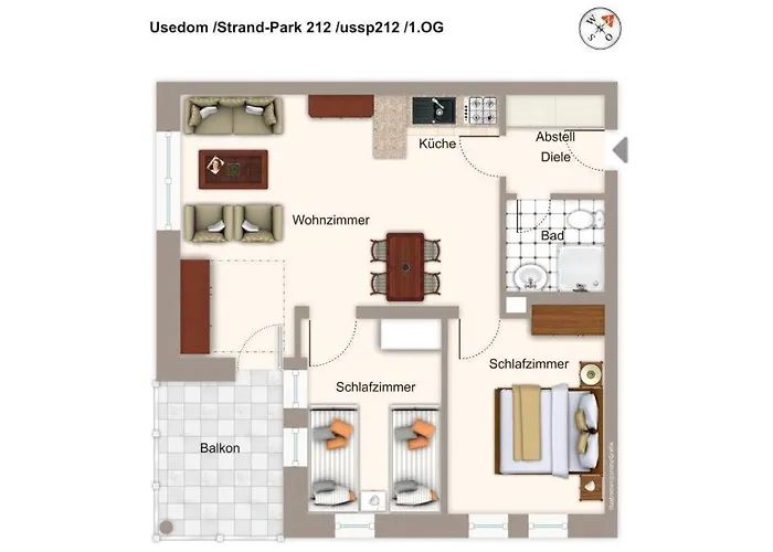 Appartamento Strand-park Strand-park 212